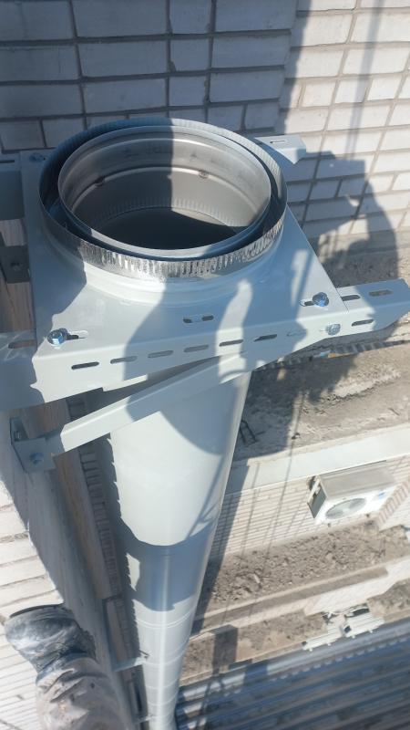 Монтаж димоходної труби