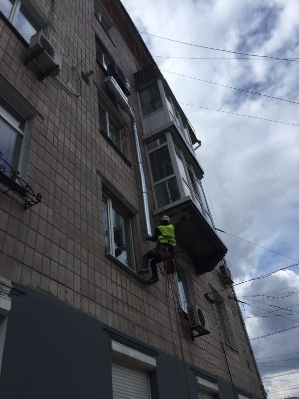 Монтаж дренажной системы под кондиционер