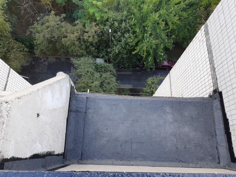 мягкая кровля балкона!!