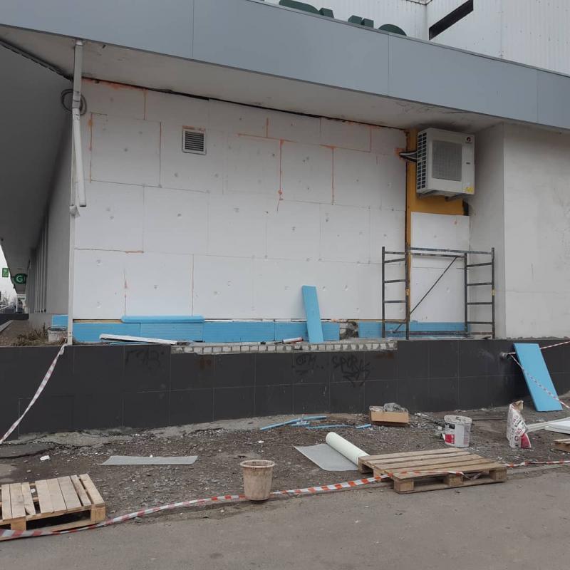 Утепление фасада